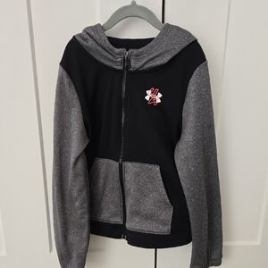Under Armour Black and Gray Kids Hoodie